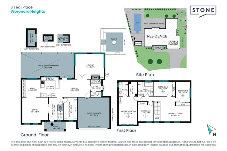 Floorplan of Homely house listing, 3 Teal Place, Woronora Heights NSW 2233