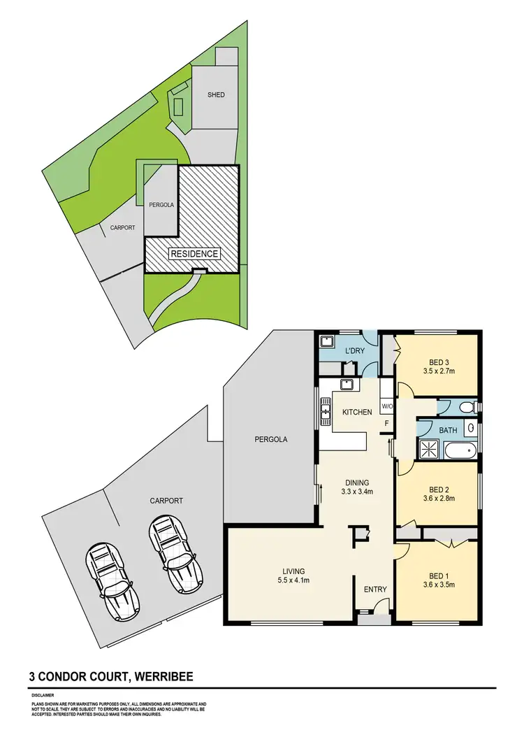Floorplan of Homely house listing, 3 Condor Court, Werribee VIC 3030