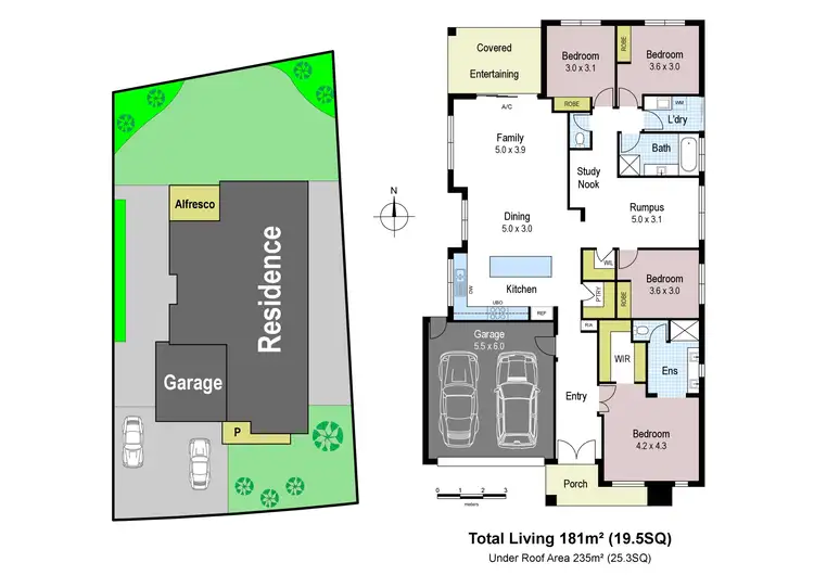 Floorplan of Homely house listing, 28 Paramount Drive, Warragul VIC 3820