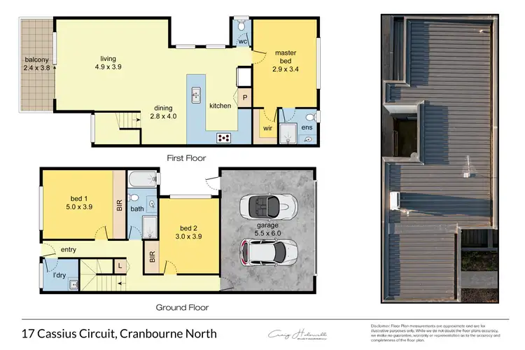 Floorplan of Homely house listing, 17 Cassius Circuit, Cranbourne North VIC 3977