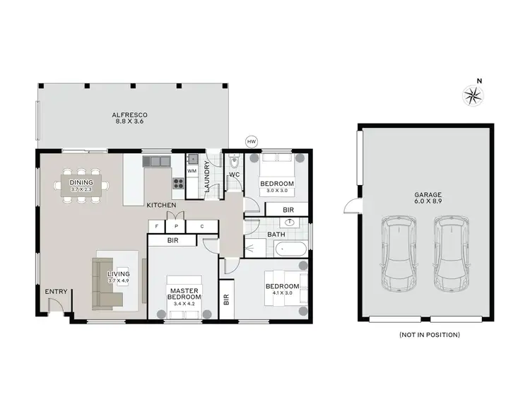 Floorplan of Homely house listing, 24 Mary Street, Perth TAS 7300