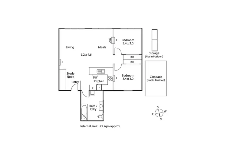 Floorplan of Homely unit listing, 9/7 Summerlea Grove, Hawthorn VIC 3122
