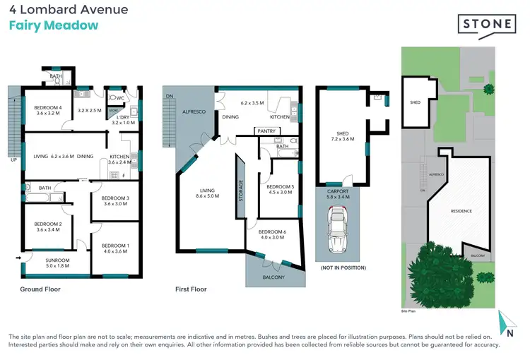 Floorplan of Homely house listing, 4 Lombard Avenue, Fairy Meadow NSW 2519