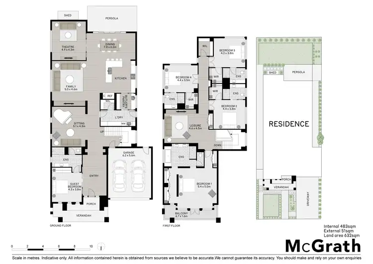 Floorplan of Homely house listing, 32 Rowen Street, Glen Iris VIC 3146