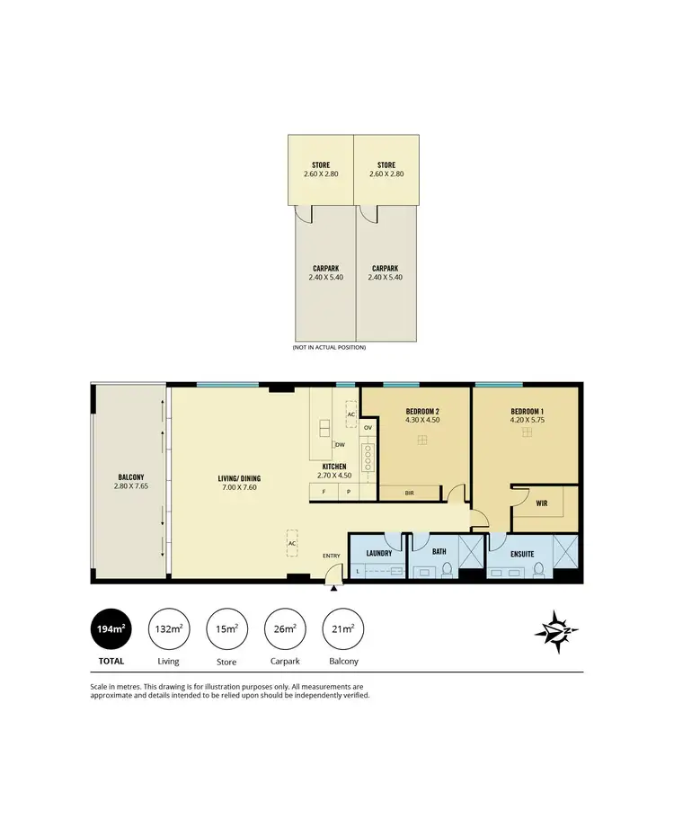 Floorplan of Homely apartment listing, 2102/156 Wright Street, Adelaide SA 5000