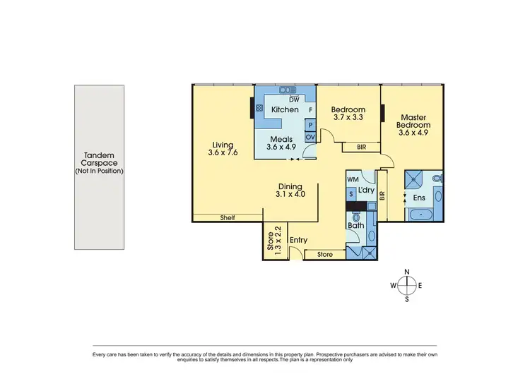 Floorplan of Homely apartment listing, 83/546 Toorak Road, Toorak VIC 3142