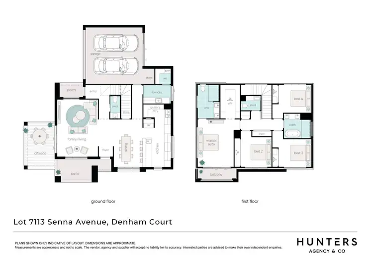 Floorplan of Homely land listing, LOT 7113 Senna Avenue, Denham Court NSW 2565