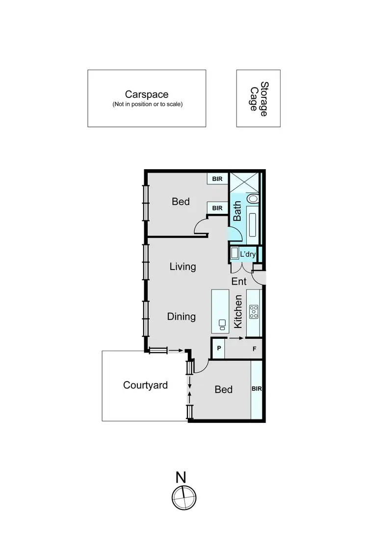 Floorplan of Homely apartment listing, 11/6 Dalgety Street, Oakleigh VIC 3166