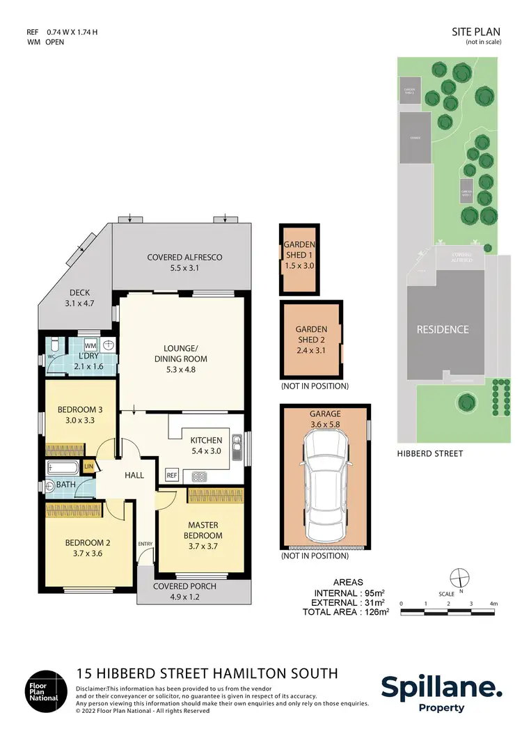 Floorplan of Homely house listing, 15 Hibberd Street, Hamilton South NSW 2303