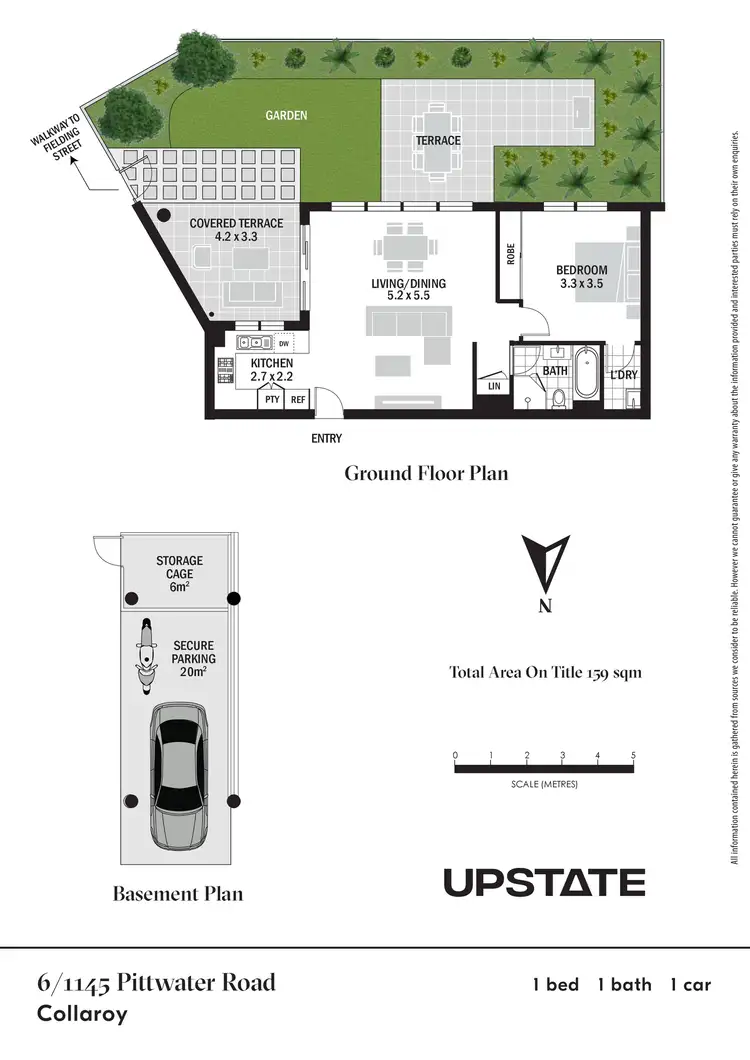 Floorplan of Homely unit listing, 6/1145-1153 Pittwater Road, Collaroy NSW 2097