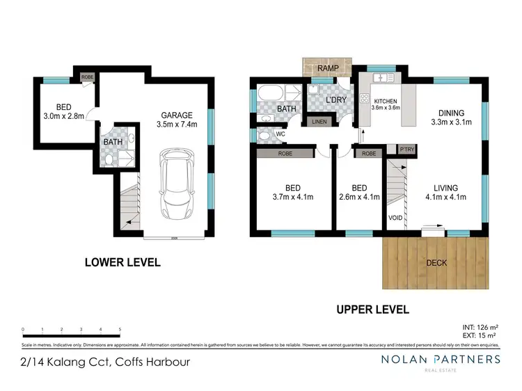 Floorplan of Homely townhouse listing, 2/14 Kalang Circuit, Coffs Harbour NSW 2450