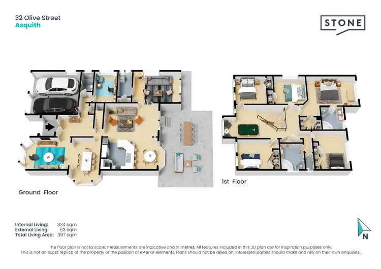 Floorplan of Homely house listing, 32 Olive Street, Asquith NSW 2077
