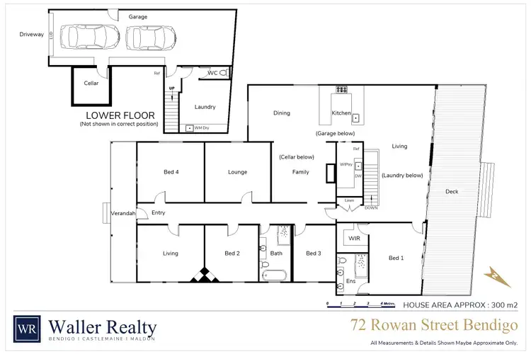 Floorplan of Homely house listing, 72 Rowan Street, Bendigo VIC 3550