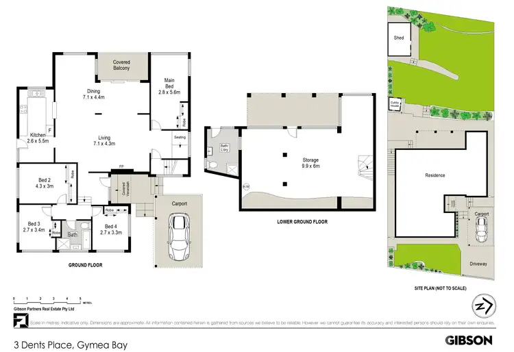 Floorplan of Homely house listing, 3 Dents Place, Gymea Bay NSW 2227