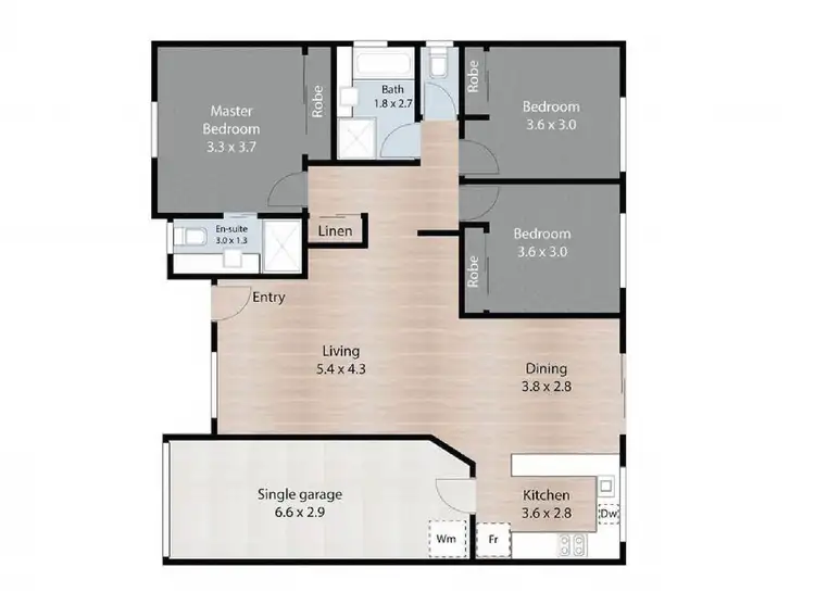 Floorplan of Homely unit listing, 40A/64 Gilston Road, Nerang QLD 4211