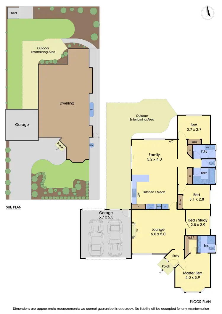 Floorplan of Homely house listing, 22 Teatree Drive, South Morang VIC 3752
