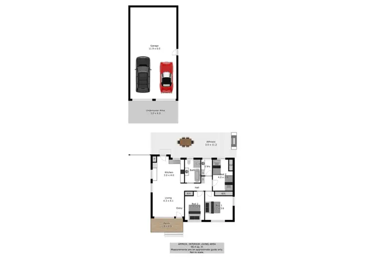 Floorplan of Homely house listing, 11 Strathmore Street, Wodonga VIC 3690