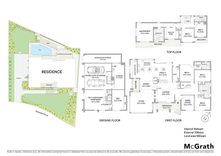 Floorplan of Homely house listing, 7 Emerstan Drive, Castle Cove NSW 2069