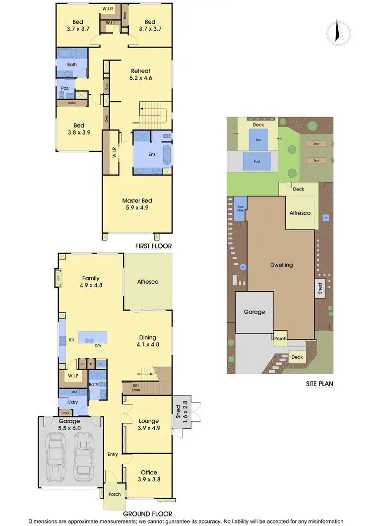 Floorplan of Homely house listing, 88 Resolution Circuit, Doreen VIC 3754