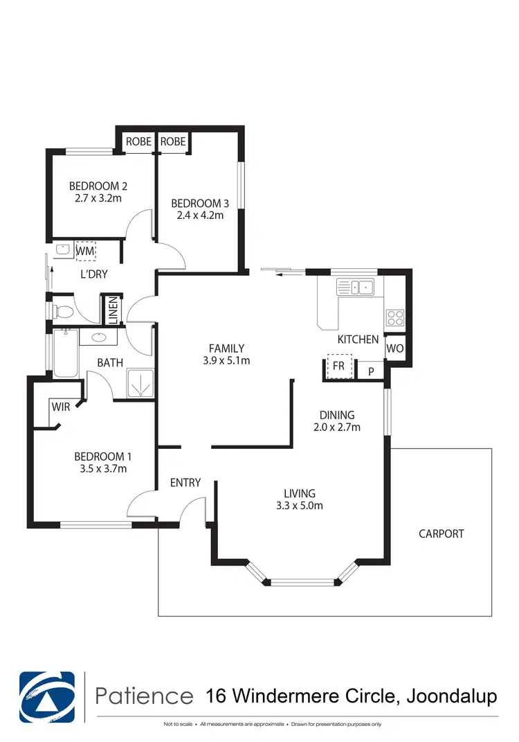 Floorplan of Homely house listing, 16 Windermere Circle, Joondalup WA 6027