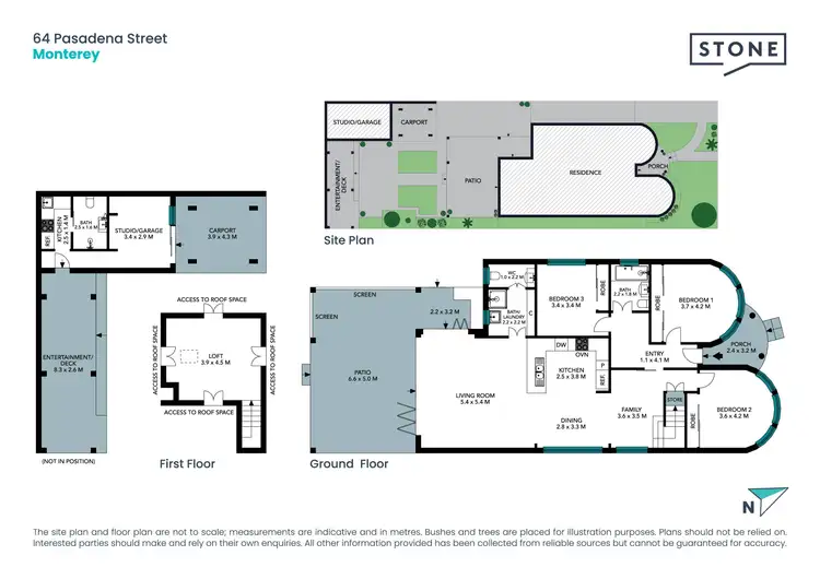 Floorplan of Homely house listing, 64 Pasadena Street, Monterey NSW 2217