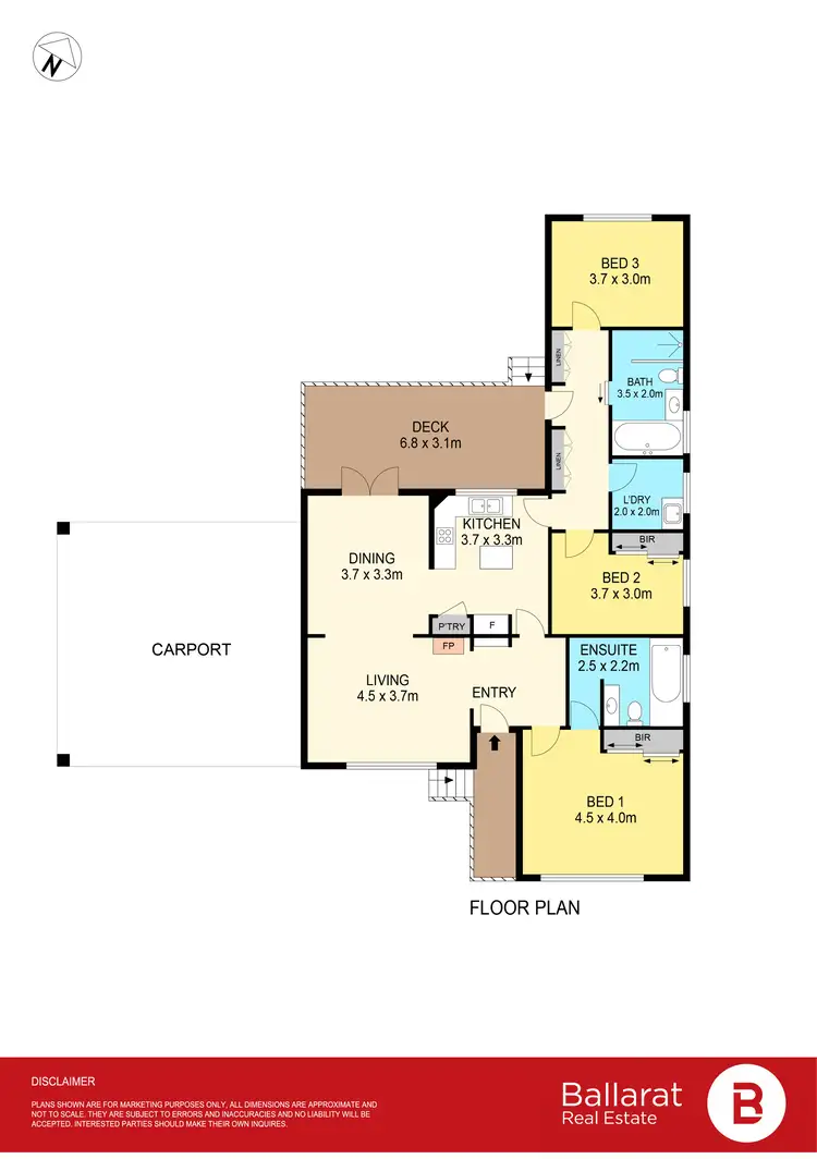 Floorplan of Homely house listing, 1179 Yendon-Mount Egerton Road, Mount Egerton VIC 3352