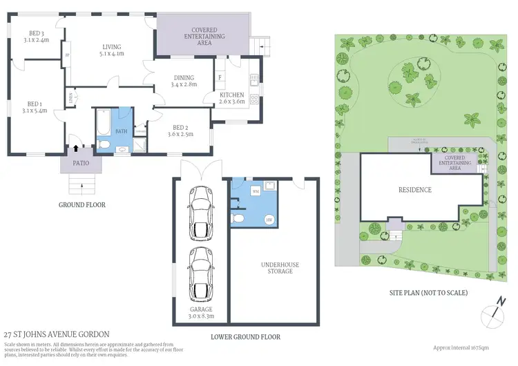 Floorplan of Homely house listing, 27 St Johns Avenue, Gordon NSW 2072