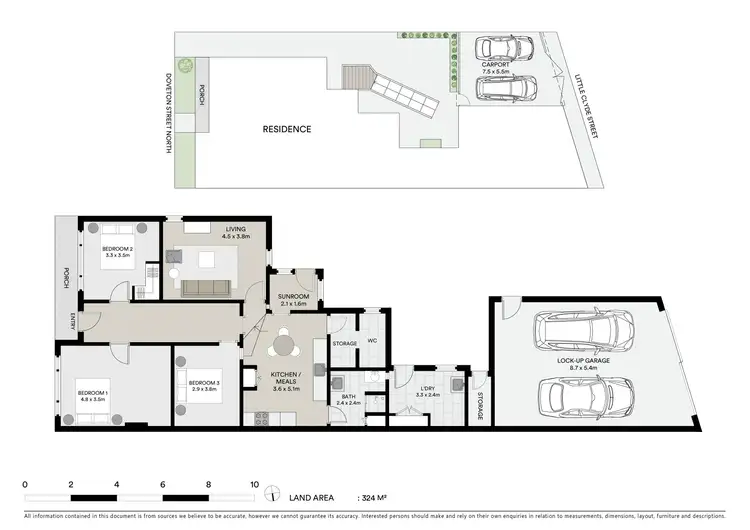 Floorplan of Homely house listing, 407 Doveton Street North, Soldiers Hill VIC 3350