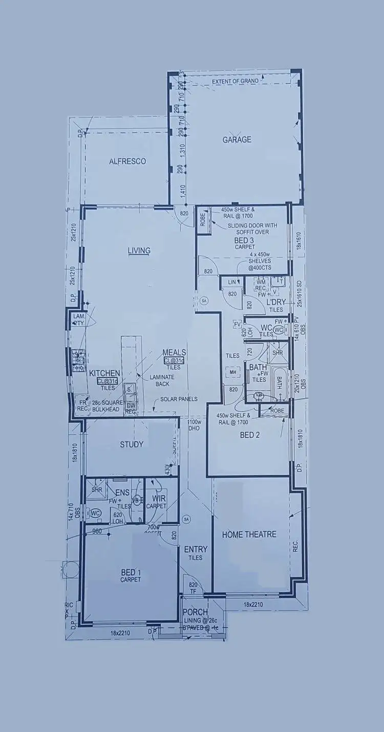 Floorplan of Homely house listing, 27 Torino Crescent, Piara Waters WA 6112