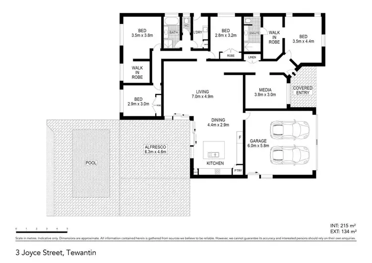 Floorplan of Homely house listing, 3 Joyce Street, Tewantin QLD 4565