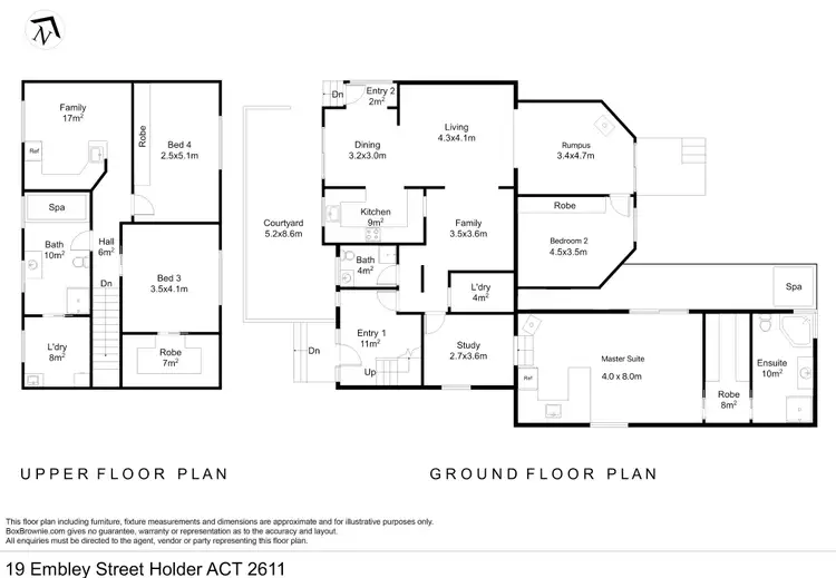Floorplan of Homely apartment listing, 6/127 Madigan Street, Hackett ACT 2602