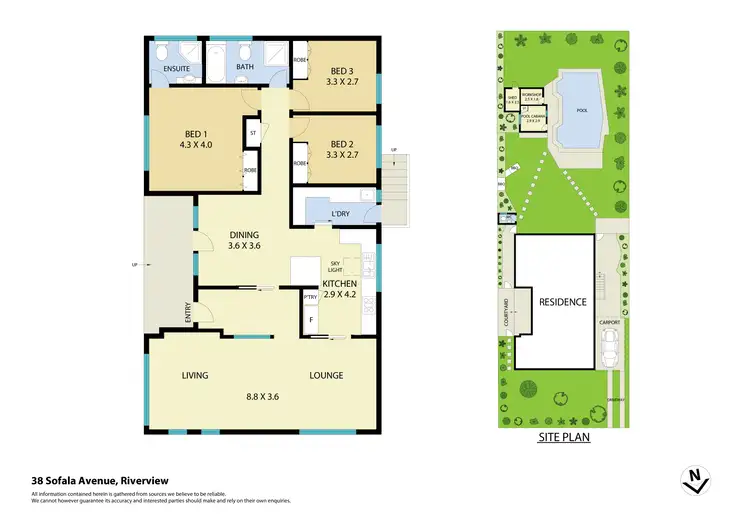 Floorplan of Homely house listing, 38 Sofala Avenue, Riverview NSW 2066