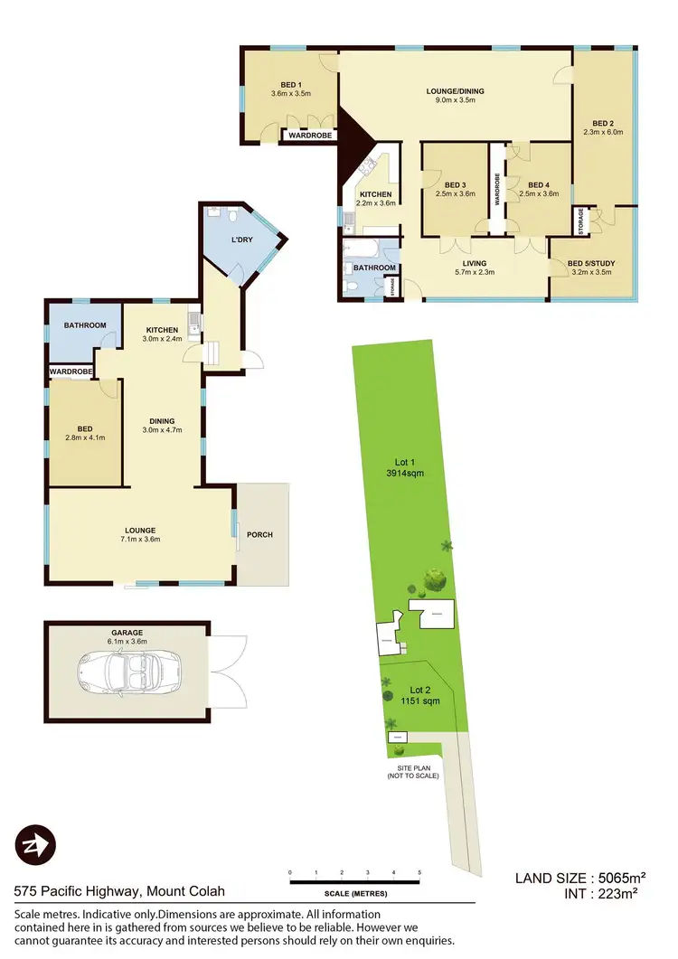 Floorplan of Homely house listing, 575 Pacific Highway, Mount Colah NSW 2079