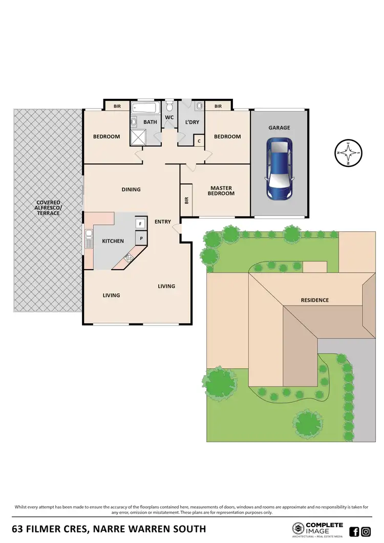 Floorplan of Homely house listing, 63 Filmer Crescent, Narre Warren South VIC 3805