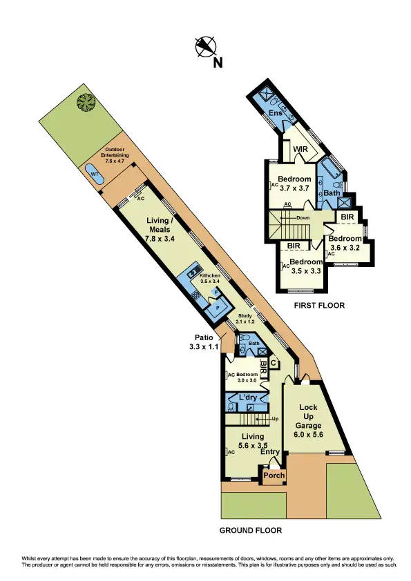 Floorplan of Homely house listing, 1C St Andrew Street, Sunshine West VIC 3020