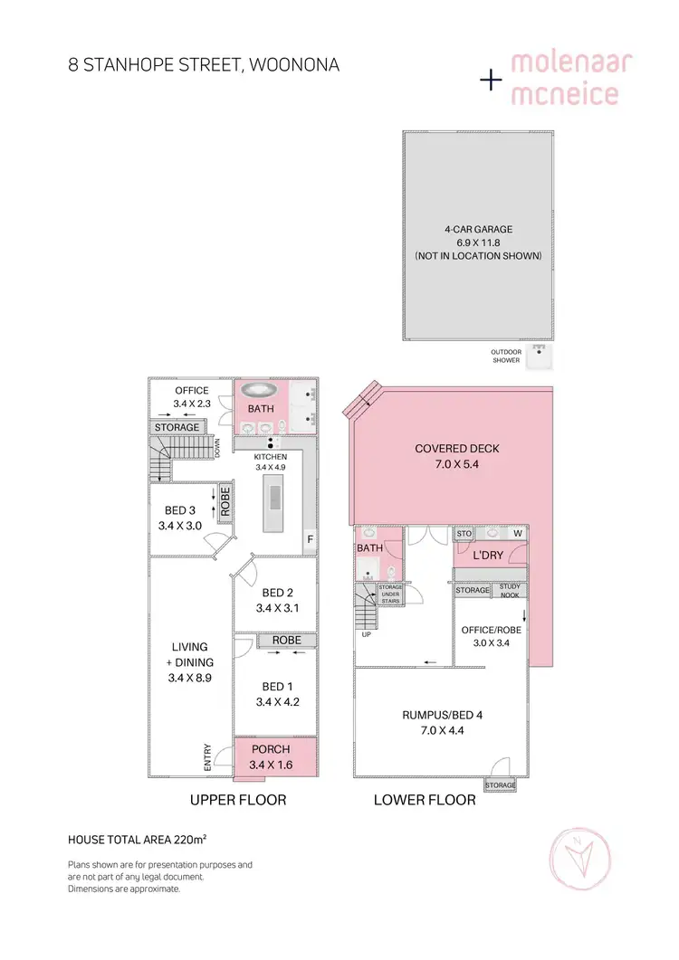 Floorplan of Homely house listing, 8 Stanhope Street, Woonona NSW 2517