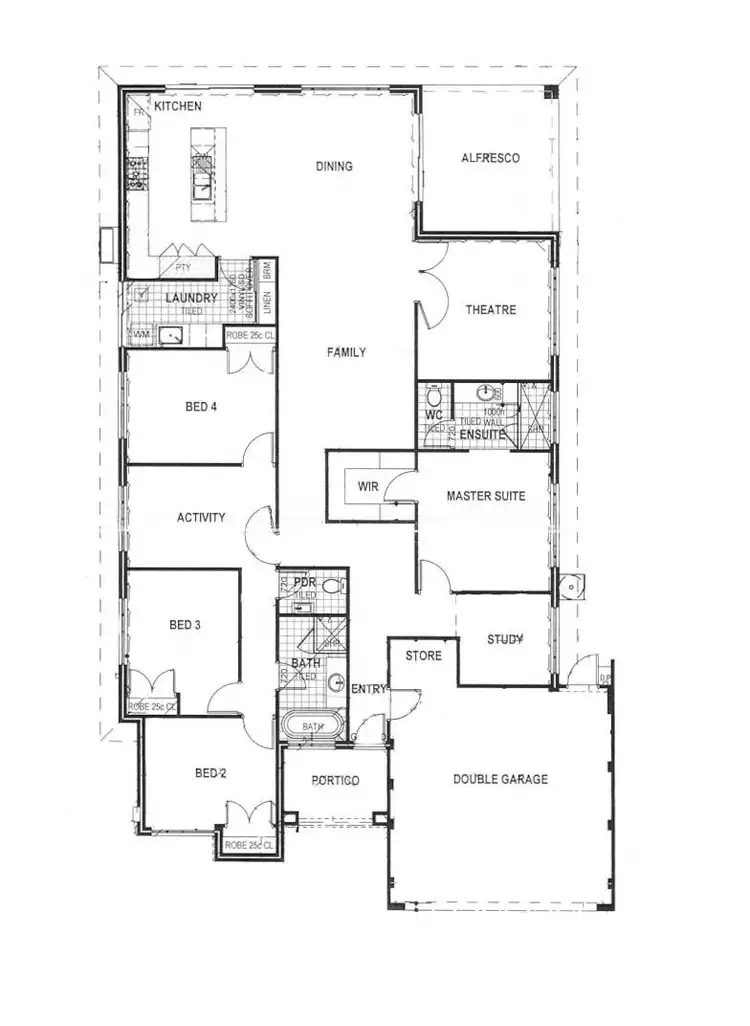 Floorplan of Homely house listing, 6 Granite Road, Harrisdale WA 6112