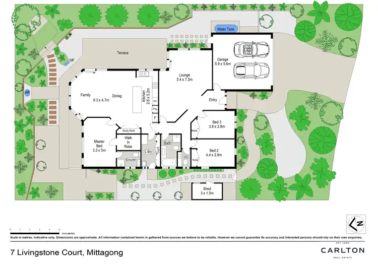 Floorplan of Homely house listing, 7 Livingstone Court, Mittagong NSW 2575