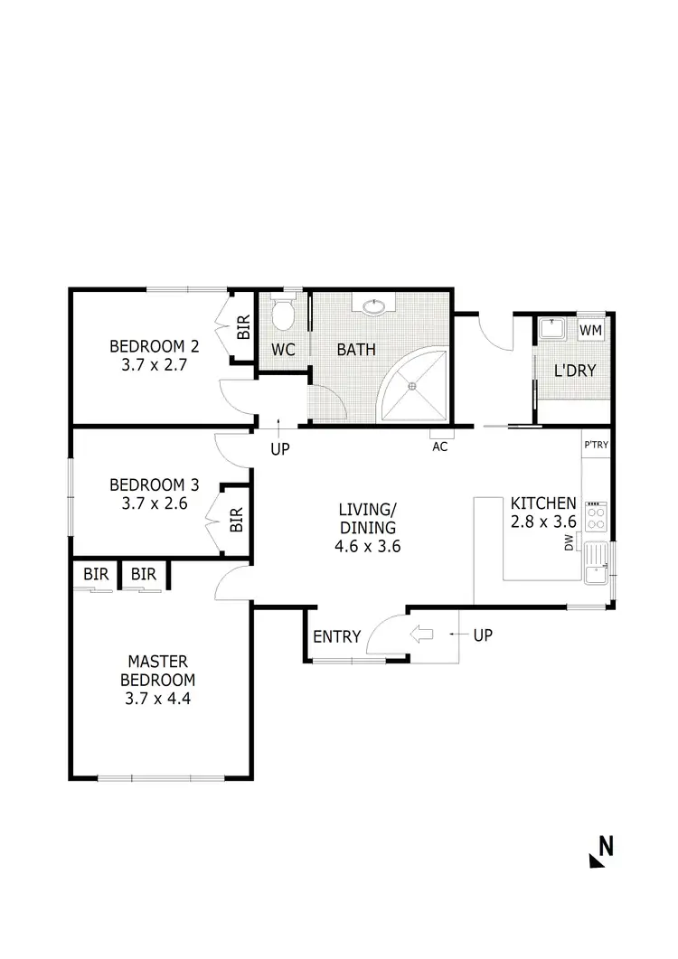 Floorplan of Homely house listing, 62 Nelson Street, California Gully VIC 3556