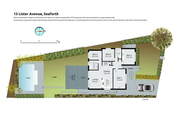 Floorplan of Homely house listing, 13 Lister Avenue, Seaforth NSW 2092