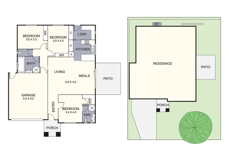 Floorplan of Homely house listing, 18 Silverley Road, Croydon VIC 3136