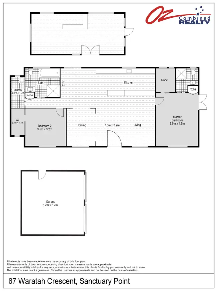 Floorplan of Homely house listing, 67 Waratah Crescent, Sanctuary Point NSW 2540
