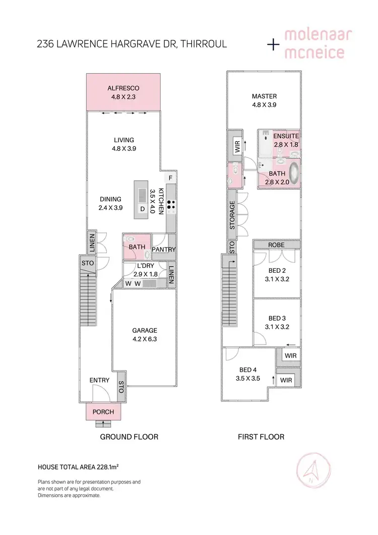 Floorplan of Homely house listing, 236 Lawrence Hargrave Drive, Thirroul NSW 2515