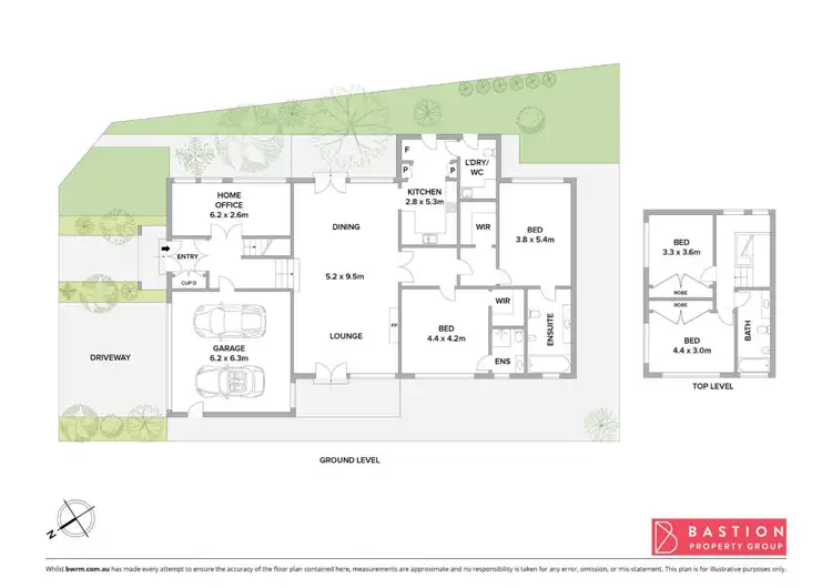 Floorplan of Homely house listing, 1 Wirrega Place, Crace ACT 2911