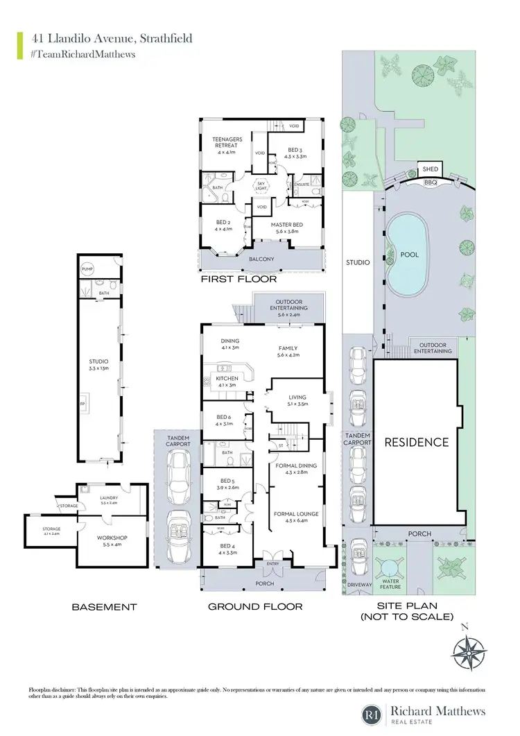 Floorplan of Homely house listing, 41 Llandilo Avenue, Strathfield NSW 2135