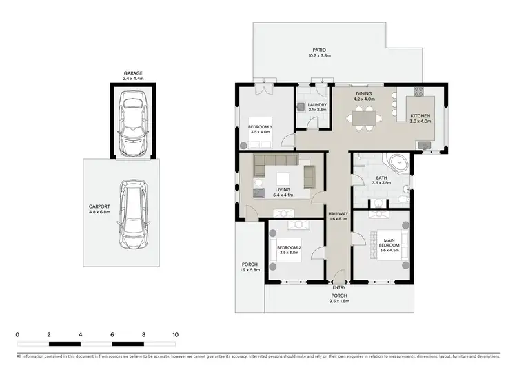 Floorplan of Homely house listing, 758 Wood Street, Albury NSW 2640