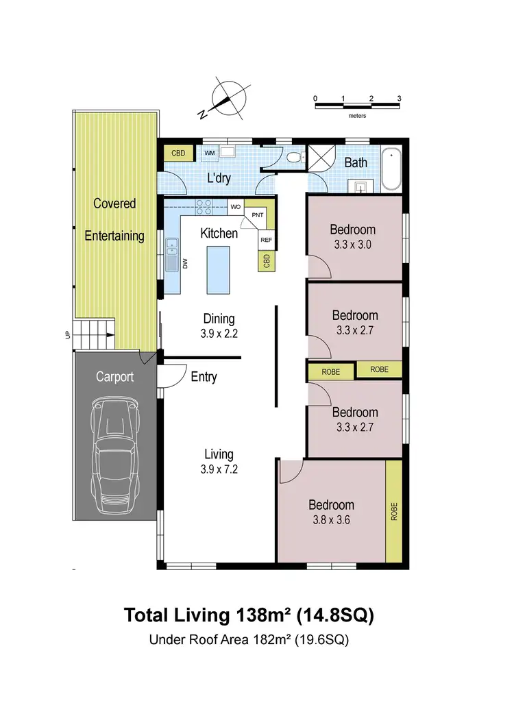 Floorplan of Homely house listing, 4 Valley View Street, Warragul VIC 3820