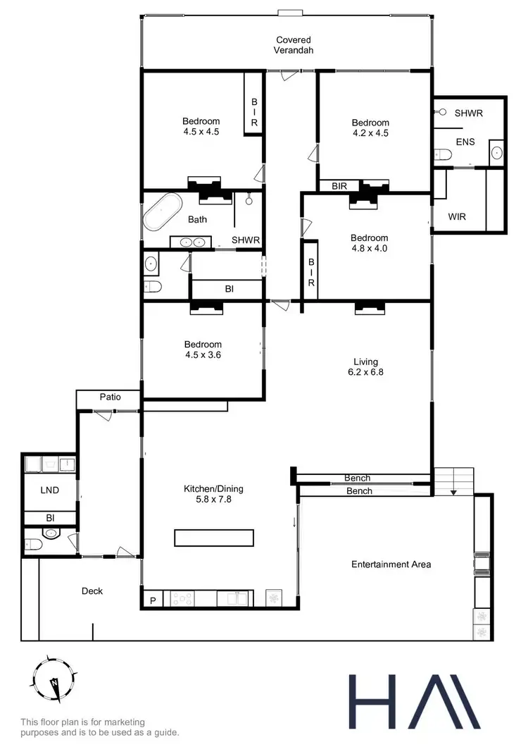 Floorplan of Homely house listing, 4 York Street, Bellerive TAS 7018