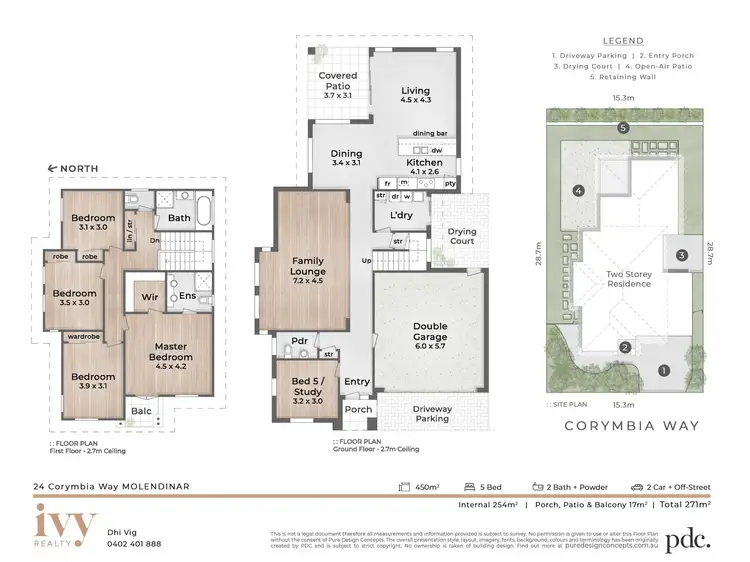 Floorplan of Homely house listing, 24 Corymbia Way, Molendinar QLD 4214