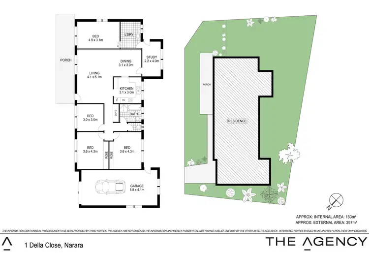 Floorplan of Homely house listing, 1 Della Close, Narara NSW 2250